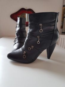 Low boots Noir 