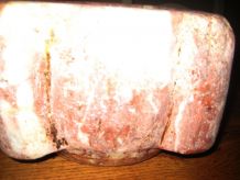 mortier marbre rose