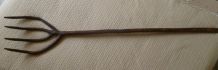 fourche en bois ancienne 4 dents