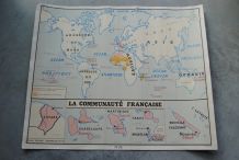 Carte scolaire Rossignol Madagascar et la communeauté Francaise
