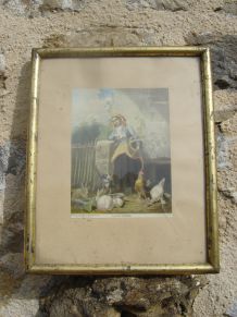 cadre vintage décoratif