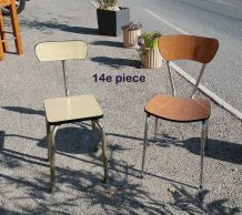 2 chaises formica 