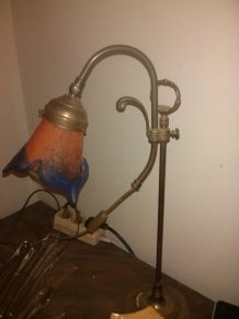 lampe pate de verre ancienne