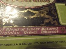 très ancienne boite à cigares