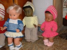 Poupées, baigneurs.