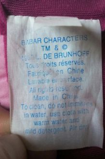 Peluche Céleste (l'amoureuse de Babar !) - 39 cm