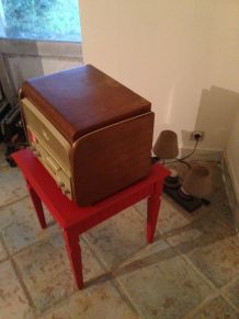Radio platine disque teppaz années 50