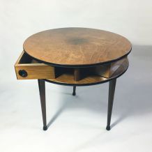 Travailleuse / table d'appoint tripode 50s