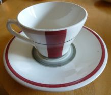 Paire de tasses à café 50's