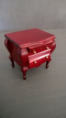 Petit chevet pour vitrine miniature