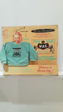 support carton publicitaire 