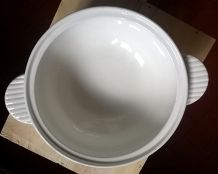 soupière badonvillier porcelaine opaque années 50