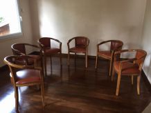 6 élégants fauteuils bridge