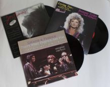 lot vinyles Dionne Warwick, Jean Beauvoir, Bonnie Tyler
