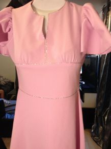 robe-Vintage-année- 60-  taille-38/40  marque-Diolen