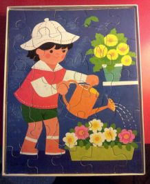 Puzzle 25 pièces - vintage 