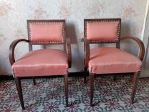 LOT DE DEUX FAUTEUILS BRIDGE