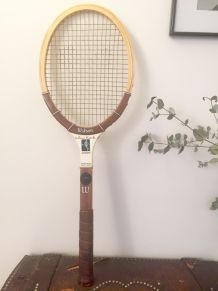 Raquette de tennis vintage de collection Wilson autograph Chris Evert 
