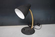 Lampe bureau cocotte noir vintage