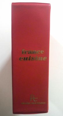 Classeur France Cuisine - Éditions Félix Touron - vintage 70