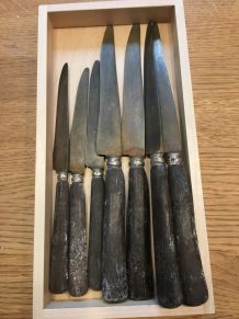 Lot de 39 couteaux anciens (fin XIXè - début XXè)