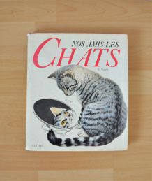 Grand livre " Nos amis les chats " de E. Natoli