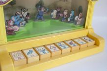 clavier vintage avec animaux articulés 