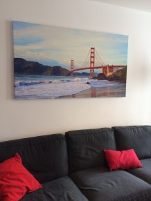 Tableau Photo sur toile Golden Gate
