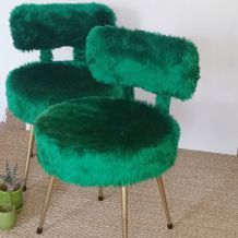 Paire de fauteuils Pelfran années 60/70