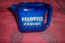 ancien pichet céramique bistrot pub martel cognac 