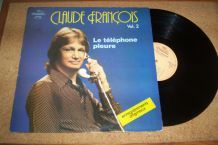 DISQUE 33 TOURS LE TELEPHONE PLEURE CLAUDE FRANCOIS 