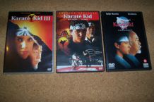 LOT de 3 DVD karaté kid 
