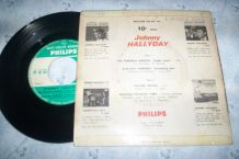 DISQUE 45 TOURS 4 TITRES JOHNNY HALLYDAY 