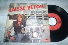 DISQUE 45 TOURS 2 TITRES laisse beton RENAUD 