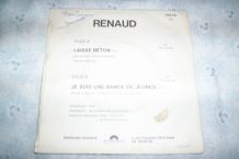 DISQUE 45 TOURS 2 TITRES laisse beton RENAUD 