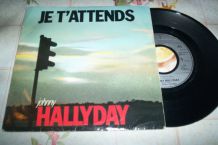 disque 45 tours 2 titres johnny hallyday 