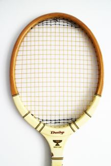 Raquette de tennis vintage Dunlop