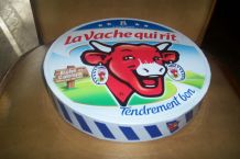 GROSSE BOITE  + LIVRE + 29 RECETTES + MAGNET VACHE QUI RIT 