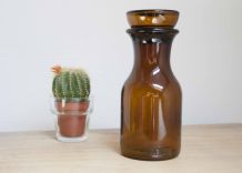 flacon en verre ambré LEVER