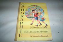 VIEUX MANUEL SCOLAIRE DE 1963 GEOGRAPHIE 