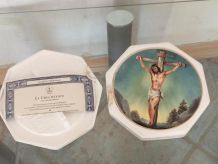 Assiette crucifixion