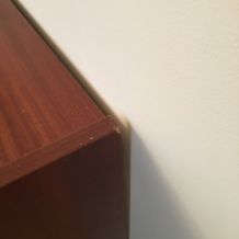 Commode vintage années 50 pieds compas style scandinave