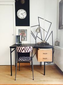 Bureaux moderniste années 50's style Paulin