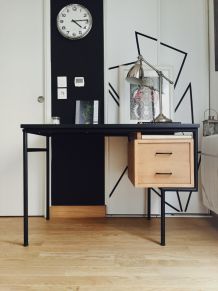 Bureaux moderniste années 50's style Paulin