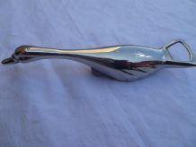 décapsuleur cygne , ancien ,plaqué argent