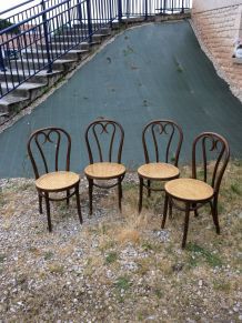  Chaises bistrot 