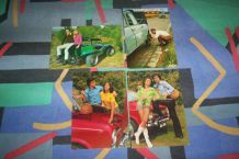 LOT 4 CPM ANNEE 70 THEME AUTOMOBILE 