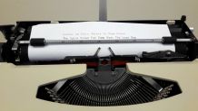 Machine à écrire – BROTHER DELUXE 660 TR – Vintage - Année 70/80 - AzertY