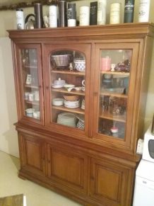 Buffet vitrine 3 portes