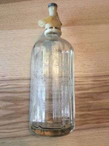Bouteille Eau de Seltz "Schweppes Soda" Vintage